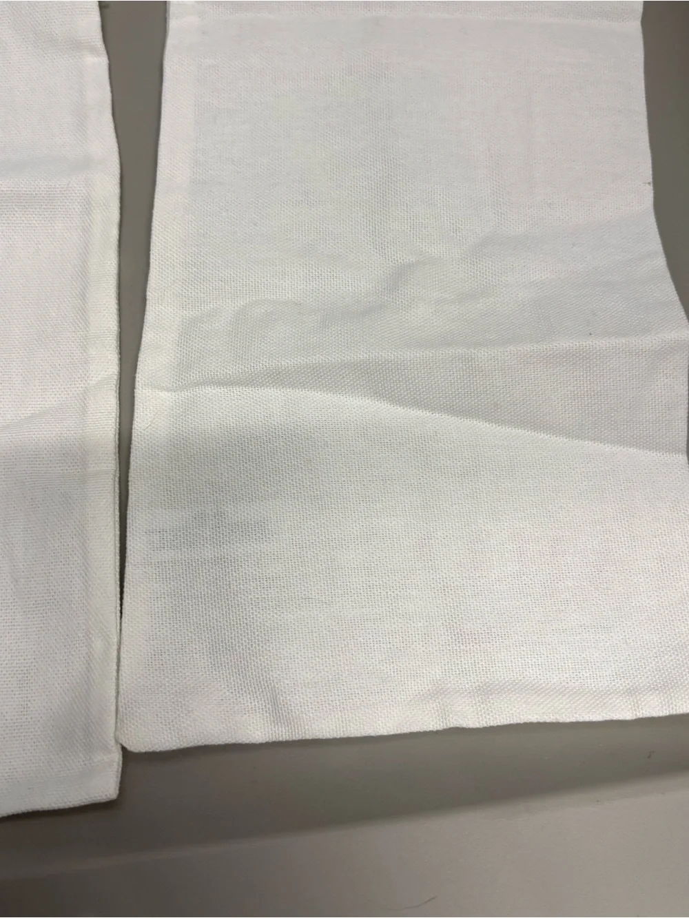 Valentino Garavani White Dust Bag Set of 2